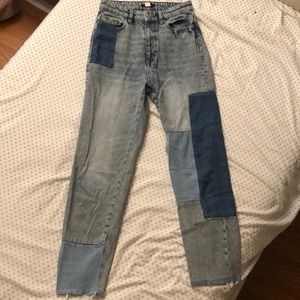 Urban Outfitters BDG Patchwork Mom Jeans